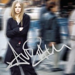 RARE-T Avril Lavigne - Let Go Platinum LP Limited Signature Edition Studio Licensed Custom Frame