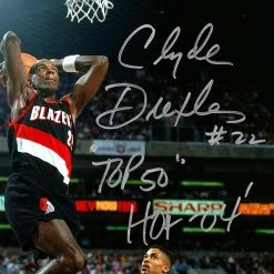 RARE-T Portland Trail Blazers Clyde Drexler Limited Signature Edition Studio Licensed Photo Custom Frame Sports Memorabilia 10 RARE-T Portland Trail Blazers Clyde Drexler Limited Signature Edition Studio Licensed Photo Custom Frame Sports Memorabilia