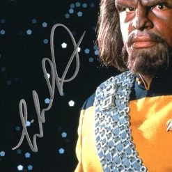 RARE-T Limited Edition Frames Star Trek Worf Photo Limited Signature Edition Studio Licensed Custom Frame