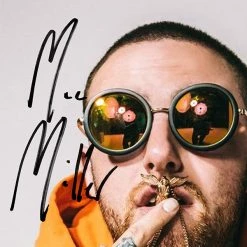 RARE-T Limited Edition Frames Mac Miller Memorial Photo Limited Signature Edition Studio Licensed Custom Frame
