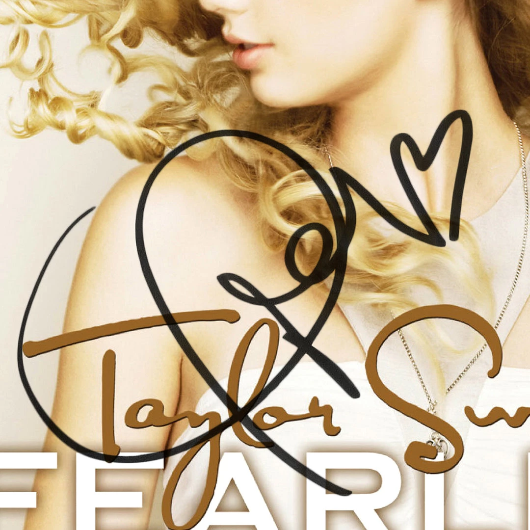 RARE-T Limited Edition Frames Taylor Swift Fearless Platinum LP Limited Signature Edition Studio Licensed Custom Frame 2 RARE-T Limited Edition Frames Taylor Swift Fearless Platinum LP Limited Signature Edition Studio Licensed Custom Frame