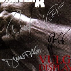 RARE-T Pantera - Vulgar Display Of Power Platinum LP Limited Signature Edition Studio Licensed Custom Frame 13 RARE-T Pantera - Vulgar Display Of Power Platinum LP Limited Signature Edition Studio Licensed Custom Frame