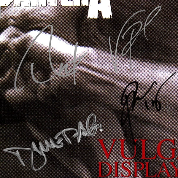 RARE-T Pantera - Vulgar Display Of Power Platinum LP Limited Signature Edition Studio Licensed Custom Frame 4 RARE-T Pantera - Vulgar Display Of Power Platinum LP Limited Signature Edition Studio Licensed Custom Frame