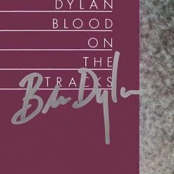 RARE-T Bob Dylan - Blood On The Tracks LP Cover Limited Signature Edition Studio Licensed Custom Frame Limited Edition Frames