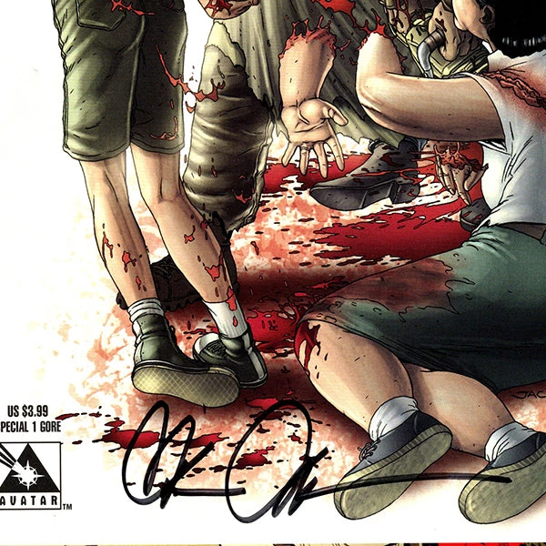 RARE-T Texas Chainsaw Massacre #1 - Limited Signature Edition Comic Book Cover Art Custom Frame 4 RARE-T Texas Chainsaw Massacre #1 - Limited Signature Edition Comic Book Cover Art Custom Frame