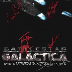 RARE-T Limited Edition Frames Battlestar Galactica Script Limited Signature Edition Studio Licensed Custom Frame