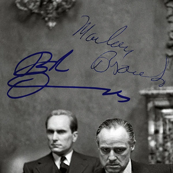 RARE-T Limited Edition Frames The Godfather - Don Vito Corleone & Tom Hagen Photograph Limited Signature Edition Studio Licensed Custom Frame 4 RARE-T Limited Edition Frames The Godfather - Don Vito Corleone & Tom Hagen Photograph Limited Signature Edition Studio Licensed Custom Frame