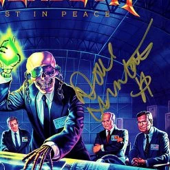 RARE-T Megadeth - Rust In Peace LP Cover Limited Signature Edition Studio Licensed Custom Frame