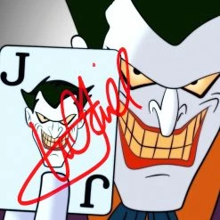 RARE-T Batman The Animated Series Joker Photo Limited Signature Edition Studio Licensed Custom Frame Limited Edition Frames