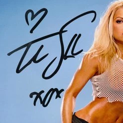 RARE-T WWE - Trish Stratus Photo Limited Signature Edition Studio Licensed Custom Frame Sports Memorabilia