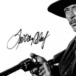 RARE-T The Good, The Bad And The Ugly - The Bad Photo Limited Signature Edition Licensed Custom Frame