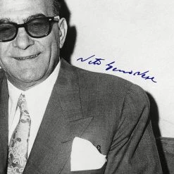 RARE-T Don Vito Genovese Photo Limited Signature Edition Studio Licensed Custom Frame