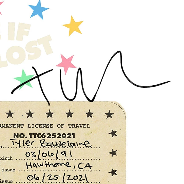 RARE-T Tyler The Creator - Call Me If You Get Lost Gold LP Limited Signature Edition Studio Licensed Custom Frame 5 RARE-T Tyler The Creator - Call Me If You Get Lost Gold LP Limited Signature Edition Studio Licensed Custom Frame