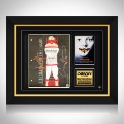 RARE-T Silence Of The Lambs Movie Script Limited Signature Edition Studio Licensed Custom Frame
