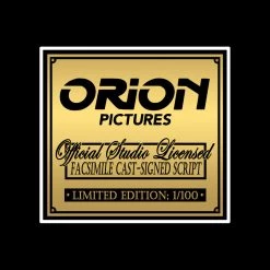 G.R.O. The Silence Of The Lambs Script Limited Signature Edition Studio Licensed Custom Frame 12 G.R.O. The Silence Of The Lambs Script Limited Signature Edition Studio Licensed Custom Frame