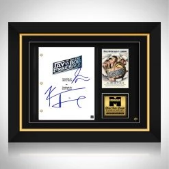 RARE-T Jay & Silent Bob Strike Back Limited Signature Edition Studio Licensed Script Custom Frame