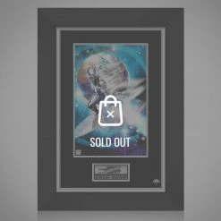 VAULT COLLECTIBLES Silver Surfer- Hand-Signed Artwork Print By Artist Greg Horn Custom Frame Signed Memorabilia