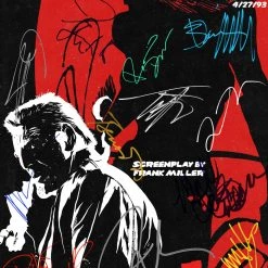 RARE-T Sin City Script Limited Signature Edition Studio Licensed Custom Frame