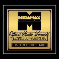 RARE-T Sin City Script Limited Signature Edition Studio Licensed Custom Frame