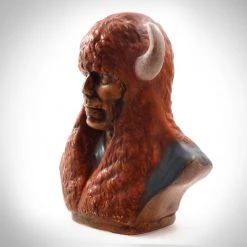 Jonathan Ready To Ship! 48 Hour Shipping! Sioux Buffalo Ceremonial Dancer Vintage Bust