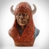 Jonathan Ready To Ship! 48 Hour Shipping! Sioux Buffalo Ceremonial Dancer Vintage Bust