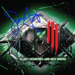 RARE-T Limited Edition Frames Skrillex Scary Monsters LP Cover Limited Signature Edition Studio Licensed Custom Frame