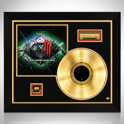Rare-T Limited Edition Frames Skrillex Scary Monsters Limited Signature Edition Studio Licensed Gold LP Custom Frame