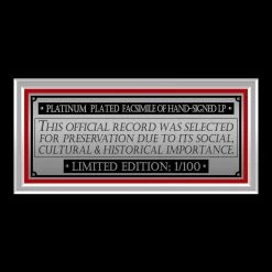 RARE-T Limited Edition Frames Skrillex Scary Monsters Platinum LP Limited Signature Edition Studio Licensed Custom Frame