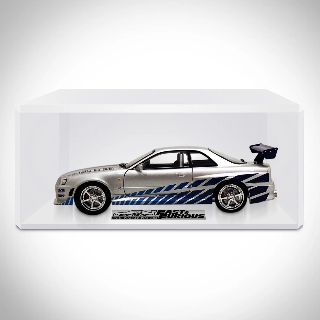 Toy Wonders Fast & Furious Brian's 1999 Nissan Skyline Gt-R Die Cast Car Custom Museum Display Die-Cast Vehicles 1 Toy Wonders Fast & Furious Brian's 1999 Nissan Skyline Gt-R Die Cast Car Custom Museum Display Die-Cast Vehicles