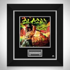 RARE-T Slash Live Limited Signature Edition Studio Licensed LP Cover Custom Frame Limited Edition Frames