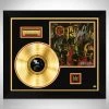 RARE-T Slayer Reign In Blood Gold LP Frame Limited Signature Edition Studio Licensed Custom Frame Limited Edition Frames