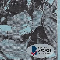 PPC Slipknot - Beckett Certified Hand-Signed Promotional Tour Flyer By Mick Thomson & Sid Wilson Custom Frame Signed Memorabilia