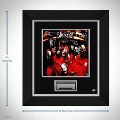 RARE-T Slipknot - Self Titled LP Cover Limited Signature Edition Studio Licensed Custom Frame