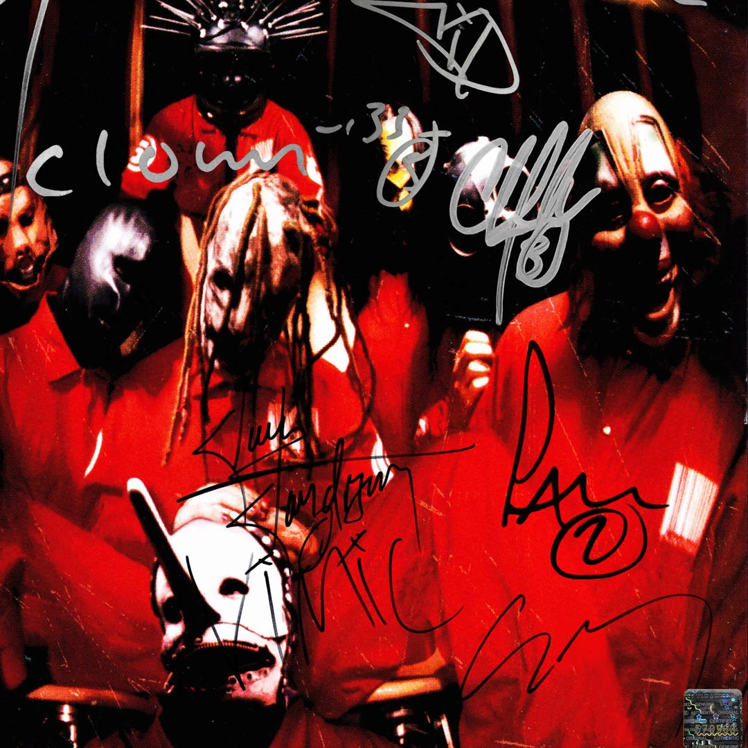 RARE-T Limited Edition Frames Slipknot Self Titled Gold LP Limited Signature Edition Studio Licensed Custom Frame 5 RARE-T Limited Edition Frames Slipknot Self Titled Gold LP Limited Signature Edition Studio Licensed Custom Frame