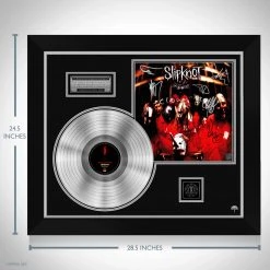RARE-T Limited Edition Frames Slipknot Self Titled Platinum LP Limited Signature Edition Studio Licensed Custom Frame