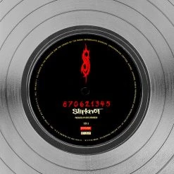 RARE-T Limited Edition Frames Slipknot Self Titled Platinum LP Limited Signature Edition Studio Licensed Custom Frame