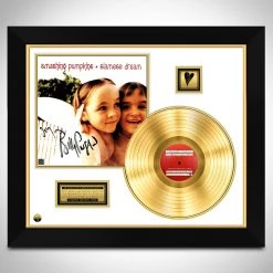 RARE-T Smashing Pumpkins Siamese Dream Gold LP Limited Signature Edition Studio Licensed Custom Frame