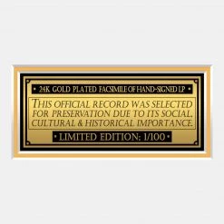 RARE-T Smashing Pumpkins Siamese Dream Gold LP Limited Signature Edition Studio Licensed Custom Frame 16 RARE-T Smashing Pumpkins Siamese Dream Gold LP Limited Signature Edition Studio Licensed Custom Frame