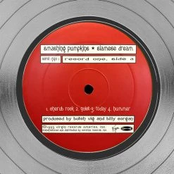 G.R.O. Smashing Pumpkins 'Siamese Dream' Limited Signature Edition Studio Licensed Platinum LP Custom Frame