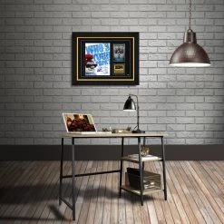 RARE-T The Smurfs 2011 Script Limited Signature Edition Studio Licensed Custom Frame