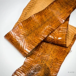 Larbi Cobra Snake Skin '57 Inch' Tanned Hide/Leather