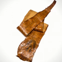 Larbi Cobra Snake Skin '57 Inch' Tanned Hide/Leather