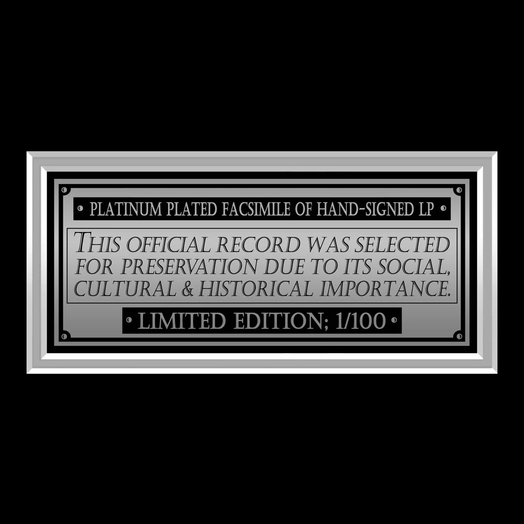 RARE-T Roy Orbison Mystery Girl Platinum LP Limited Signature Edition Studio Licensed Custom Frame 7 RARE-T Roy Orbison Mystery Girl Platinum LP Limited Signature Edition Studio Licensed Custom Frame