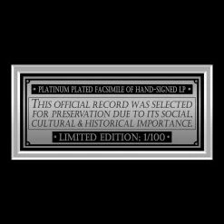 RARE-T Limited Edition Frames George Michael Faith Platinum LP Limited Signature Edition Studio Licensed Custom Frame