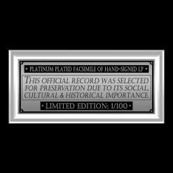 Rare-T David Bowie Live Platinum LP Limited Signature Edition Studio Licensed Custom Frame Limited Edition Frames 16 Rare-T David Bowie Live Platinum LP Limited Signature Edition Studio Licensed Custom Frame Limited Edition Frames
