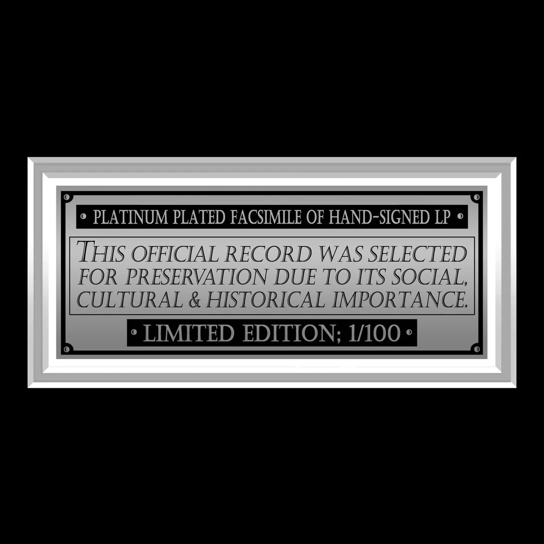Rare-T David Bowie Live Platinum LP Limited Signature Edition Studio Licensed Custom Frame Limited Edition Frames 7 Rare-T David Bowie Live Platinum LP Limited Signature Edition Studio Licensed Custom Frame Limited Edition Frames