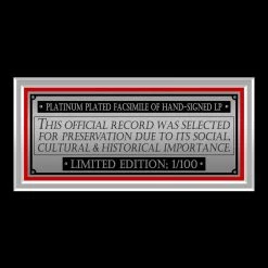 RARE-T Limited Edition Frames Ozzy Osbourne - Ultimate Sin Platinum LP Limited Signature Edition Studio Licensed Custom Frame