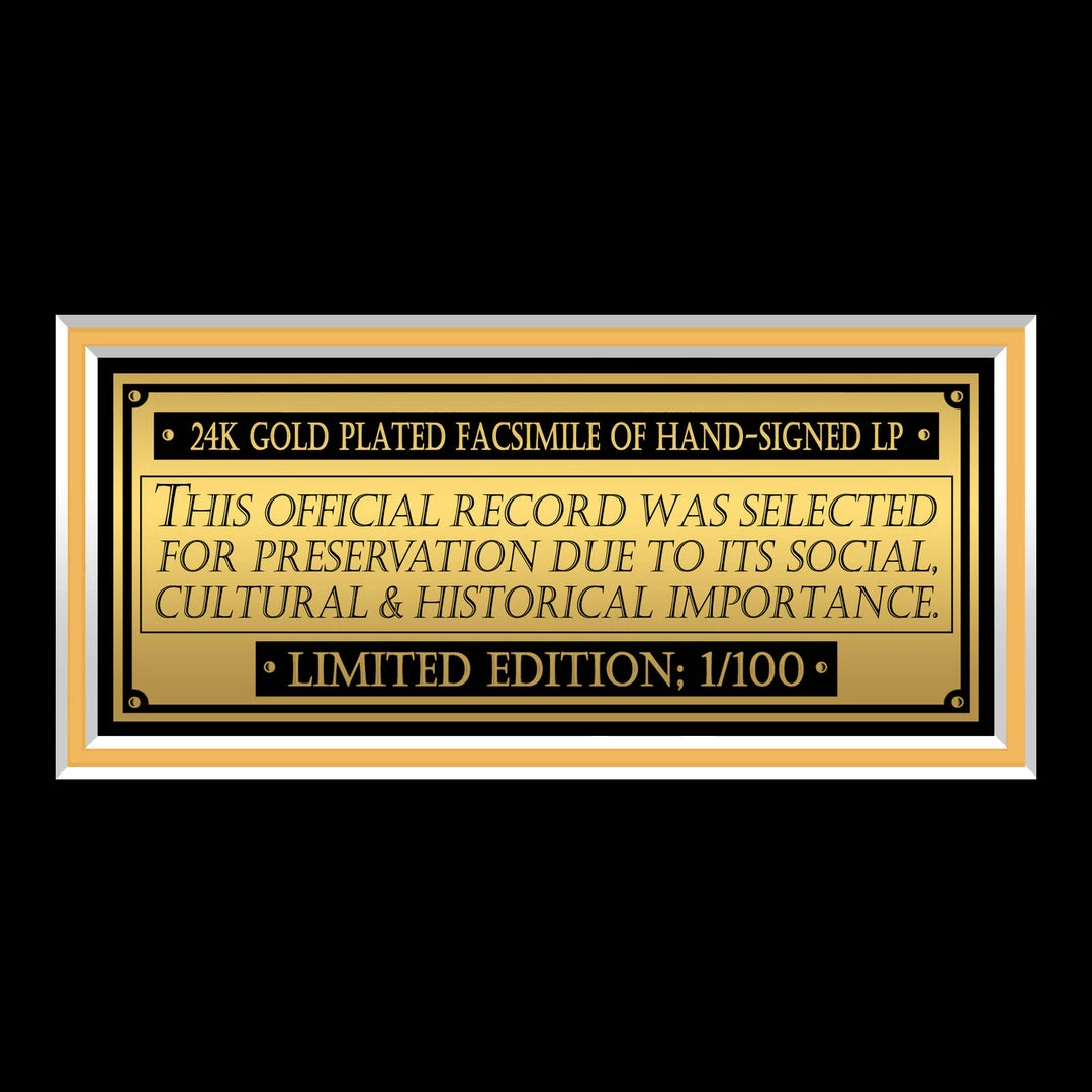 RARE-T Limited Edition Frames Lou Reed Transformer Gold LP Limited Signature Edition Studio Licensed Custom Frame 7 RARE-T Limited Edition Frames Lou Reed Transformer Gold LP Limited Signature Edition Studio Licensed Custom Frame