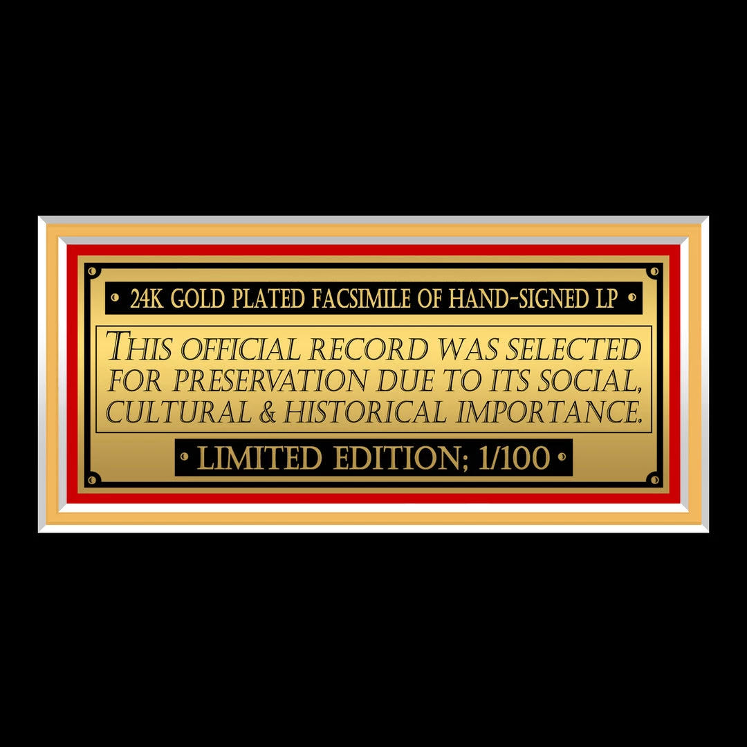 RARE-T Limited Edition Frames Ozzy Osbourne Ultimate Sin Gold LP Limited Signature Edition Studio Licensed Custom Frame 7 RARE-T Limited Edition Frames Ozzy Osbourne Ultimate Sin Gold LP Limited Signature Edition Studio Licensed Custom Frame