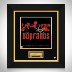 RARE-T The Sopranos HBO Series Soundtrack Limited Signature Edition Studio Licensed LP Cover Custom Frame Limited Edition Frames